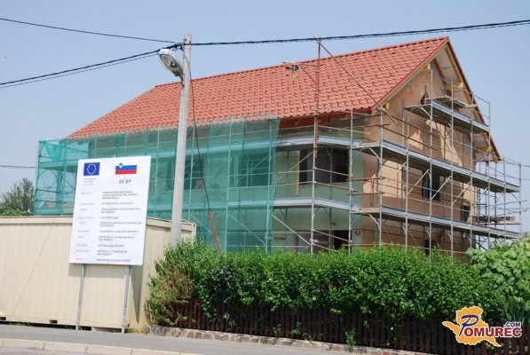 Gasilski dom v Črenšovcih dobiva novo podobo