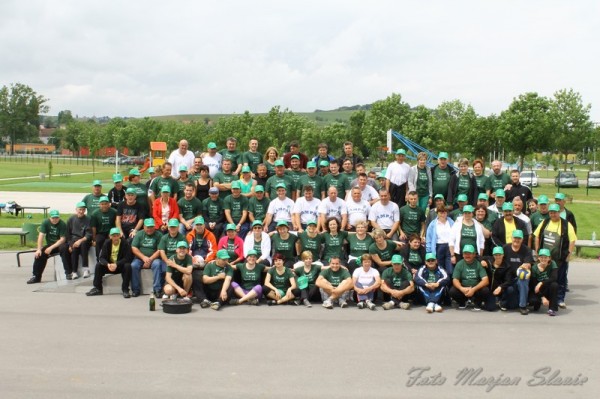 FOTO: Zaposleni v podjetju Radgonske gorice so se družili preko športa
