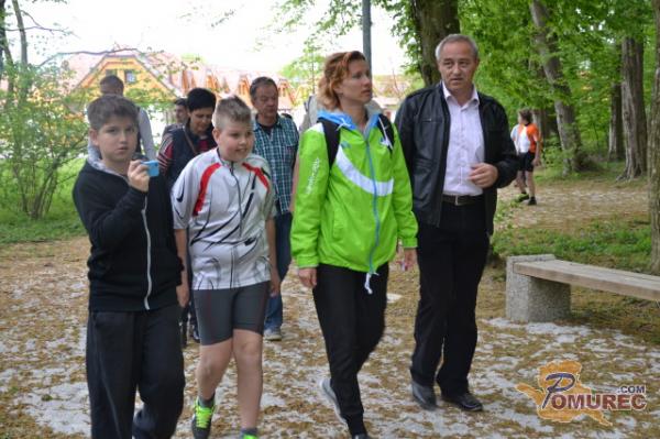 FOTO: Otvoritev Trim steze v Moravskih Toplicah