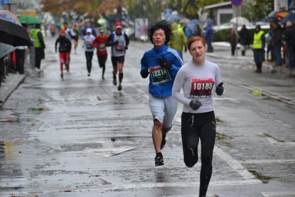 Prekmurka Katja Vrdjuka druga na Ljubljanskem maratonu