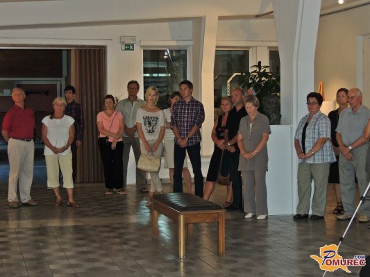 FOTO: Razstava mladih likovnih umetnic v Ljutomeru