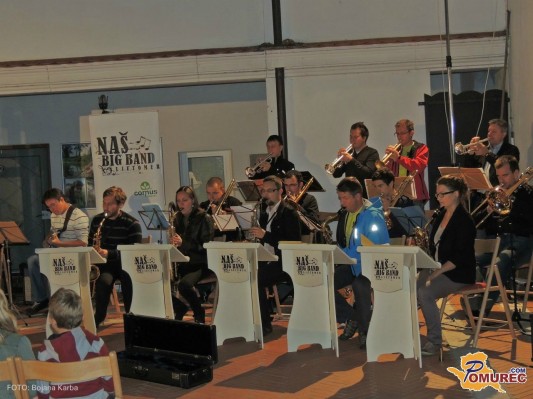 FOTO: Naš Big Band popestril petkov večer