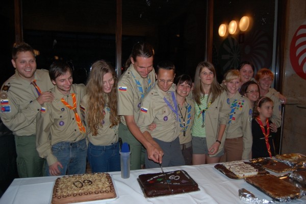 Rod tabornikov Veseli veter: »Danes naj bo dober dan!«
