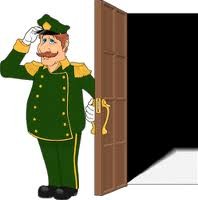 Vratar v javni hiši