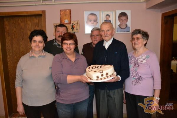 FOTO: Koloman Sabotin iz Vučje Gomile praznoval 100. rojstni dan