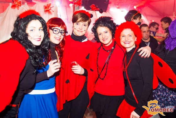 FOTO: Mega fašenk dogajanje v Lancovi vasi