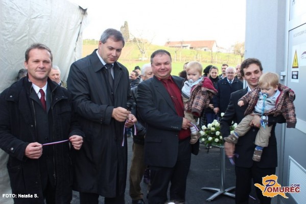 FOTO: Svečana otvoritev kotlovnice na lesno biomaso v Kuzmi