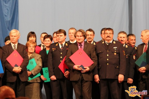 V Ljutomeru podelili priznanja in nagrade Civilne zaščite za leto 2013