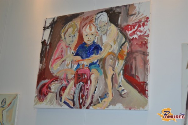 FOTO: Portreti in figure Mire Petek v Svetem Juriju