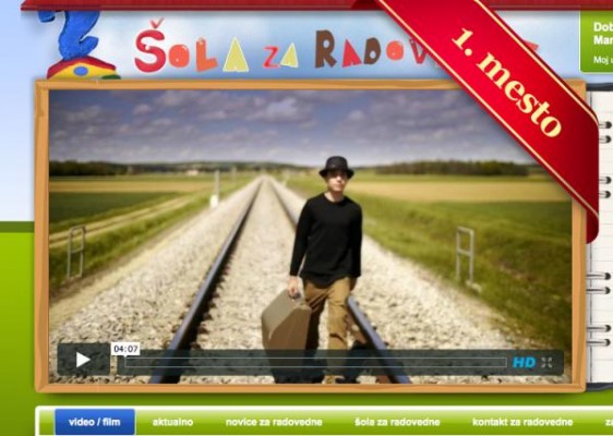 Prekmurski šolski film Štraf sprejet na eko festival v Beograd