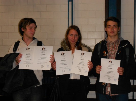 Ljutomerski debaterji v Ljubljani osvojili prvo in tretje mesto