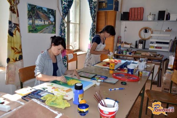 FOTO: Pomladna likovna kolonija na Stari Gori