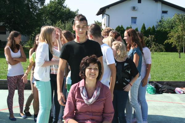 FOTO: Sprejem fazanov Gimnazije Murska Sobota