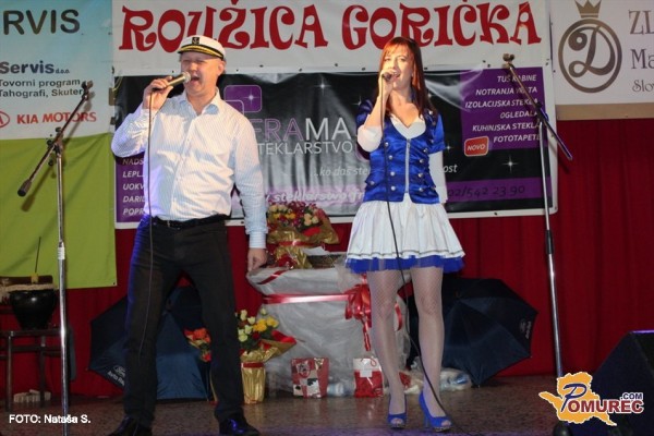 FOTO in VIDEO: Gorička raužica ob polni dvorani v Križevcih na Goričkem