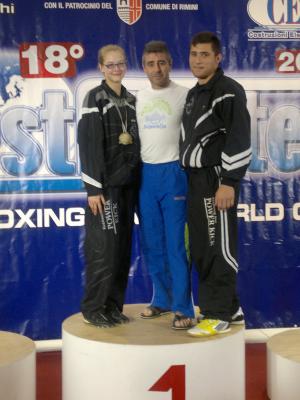 V italijanskem Riminiju solidna tudi kickboxerje soboškega Power Kicka