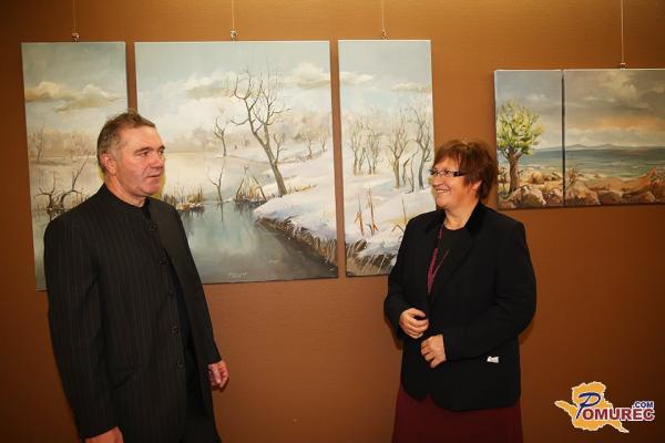 FOTO: Kosednarjeva dela del razstave v mariborski Betnavi