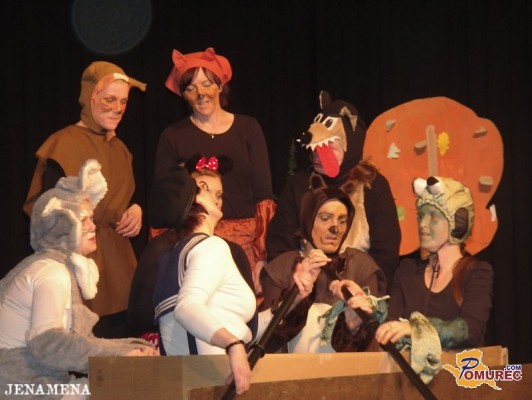 FOTO: Bobek in barčica za zaključek otroškega abonmaja v Črenšovcih