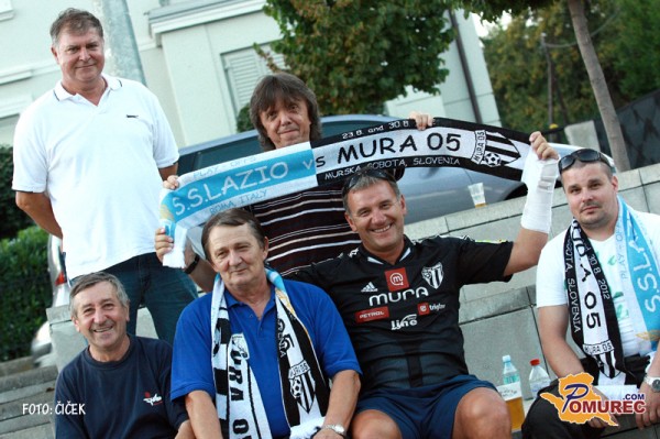 FOTO: Hrabra Mura poražena proti Laziu z 2:0