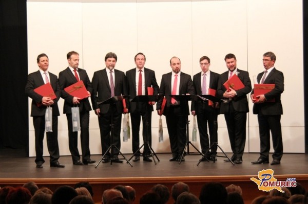 FOTO: V Ljutomeru nastopil Slovenski oktet