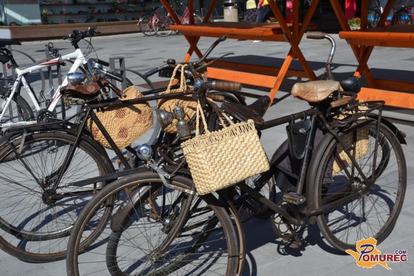 FOTO: Ob Evropskem tednu mobilnosti razstava starodobnih koles