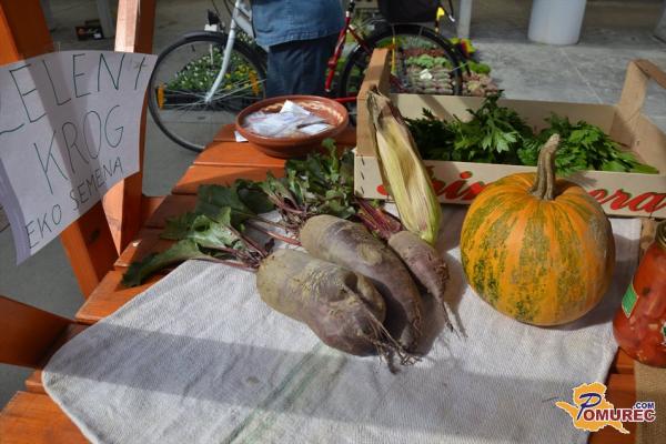 Zelemenjava na tržnici v Murski Soboti poskrbela za zeleno druženje