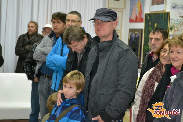 FOTO: Otvoritev razstave Roberta Černelča v galeriji Robin