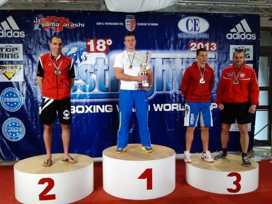 Pomurska kickbokserja Dejan Vajs in David Žibrat odlična tudi v Italiji