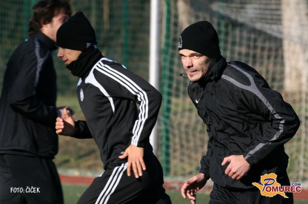 FOTO in VIDEO: Na prvem treningu Mure 05 štirje novinci, Lotriča ni bilo