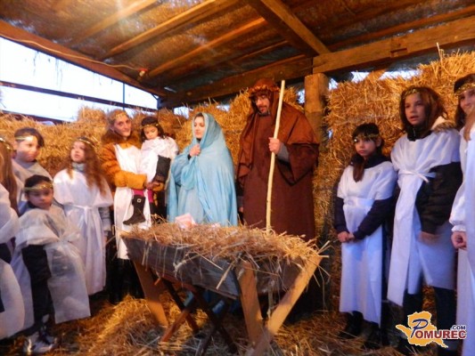 FOTO: Žive jaslice na Pušči