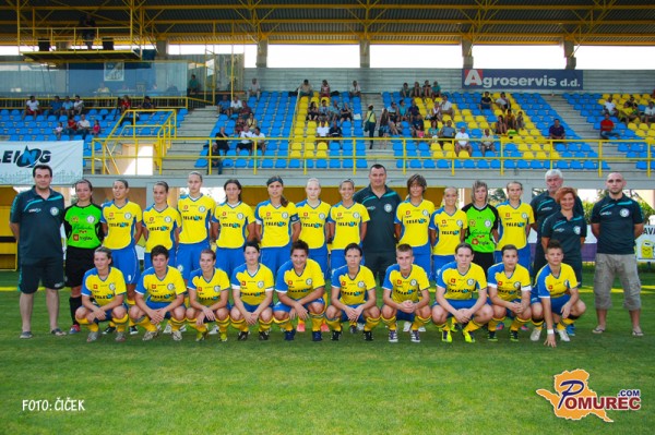Nogometašice Teleing Pomurja jutri v boj za Ligo prvakinj