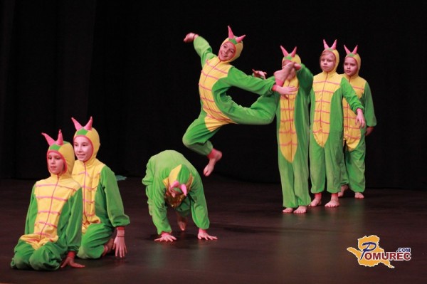 FOTO IN VIDEO: Na območnem srečanju v Ljutomeru nastopili mladi plesalci