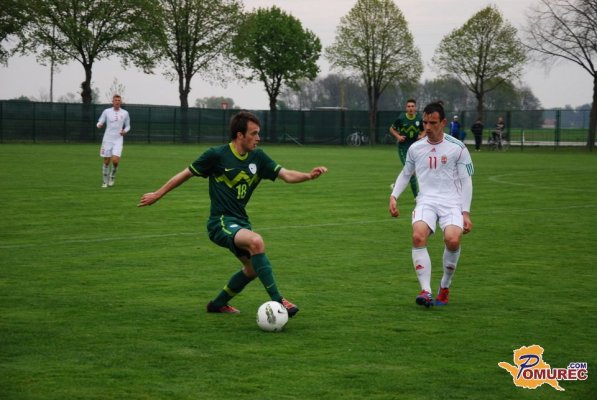 FOTO: Kous, Sreš in Pavel v Odrancih zaigrali ob remiju slovenske reprezentance