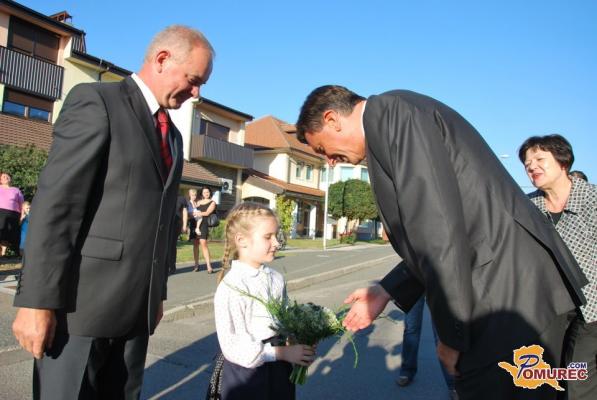FOTO: Pahor s položitvijo venca v Črenšovcih počastil praznik Prekmurcev