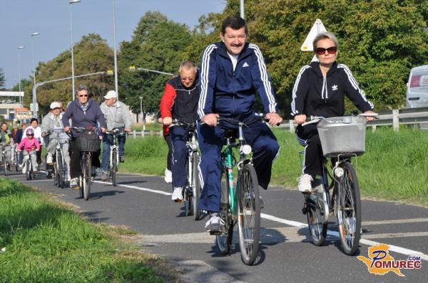 FOTO: Teden mobilnosti v Murski Soboti zaključili na kolesih
