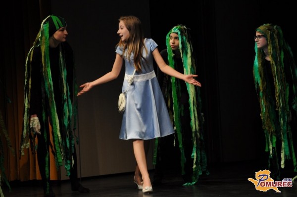 FOTO: Mladi gledališčniki zavzeli odrske deske Kocbekove dvorane v Svetem Juriju