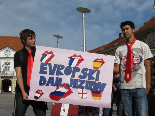 FOTO: V Ljutomeru praznovali evropski dan jezikov