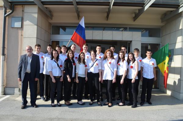 Rekrute iz Odrancev sprejel tudi župan