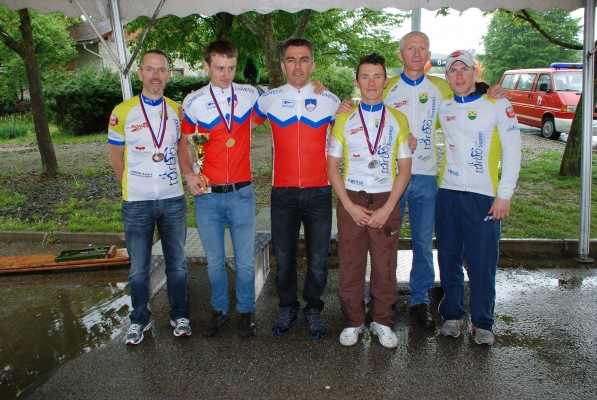 Primož Obal in Dušan Hajdinjak državna prvaka med kolesarji