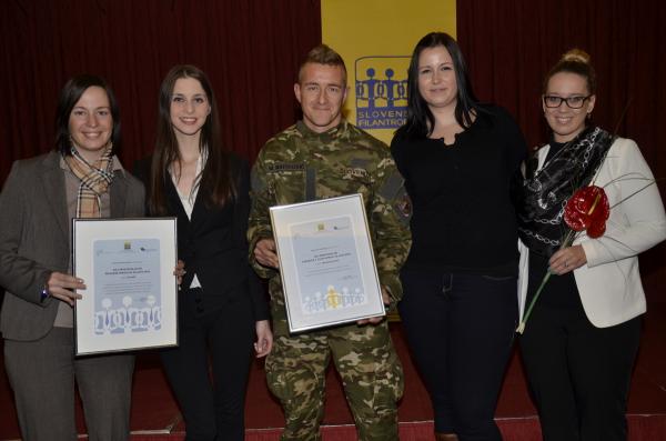 Ultratriatlonec Matej Markovič in Si.mobil prejela nagradi za prostovoljstvo