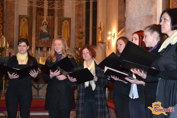 FOTO: Božično - novoletni koncert na Tišini