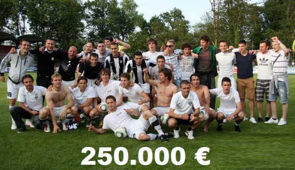 Ekskluzivno: Mura 05 (bo) danes dobila 250.000 evrov