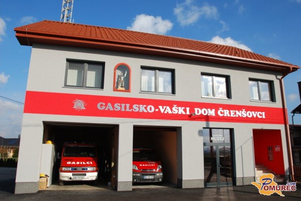 FOTO: Gasilski dom v Črenšovcih v novi podobi in z novo dvorano