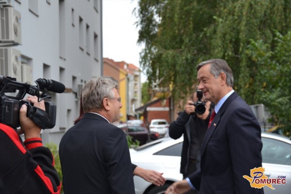 FOTO: Türk se je v Murski Soboti družil s pomurskimi podjetniki