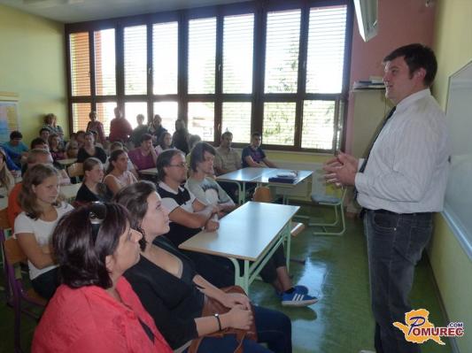 FOTO: Poseben začetek leta na SŠGT Radenci