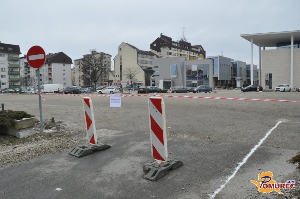 Parkirišče v središču Murske Sobote zaprto le začasno