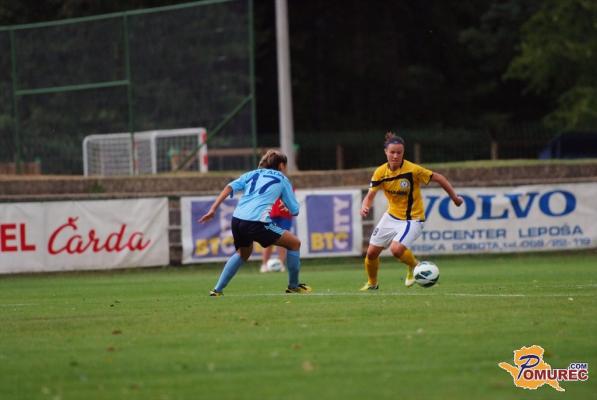 FOTO: Nogometašice Teleing Pomurja deklasirale Ado Velipoje z 13:0