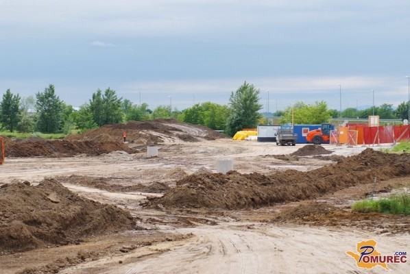 Dela za postajališče v M. Soboti so se že začela