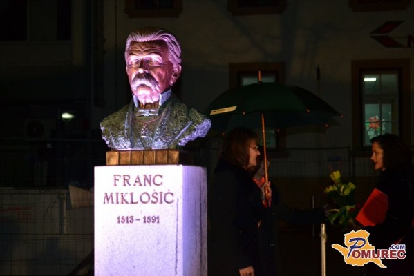 V Ljutomeru odkrili doprsni kip Franca Miklošiča