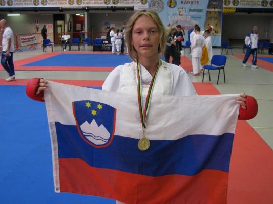FOTO: Murska Sobota ima svetovnega prvaka v karateju