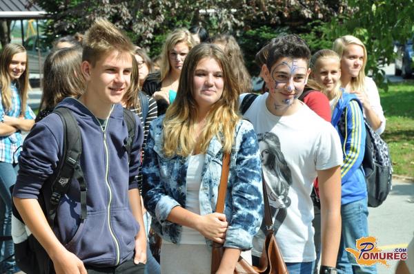 FOTO: »Fazani« Srednje zdravstvene šole Murska Sobota preživeli ognjeni krst